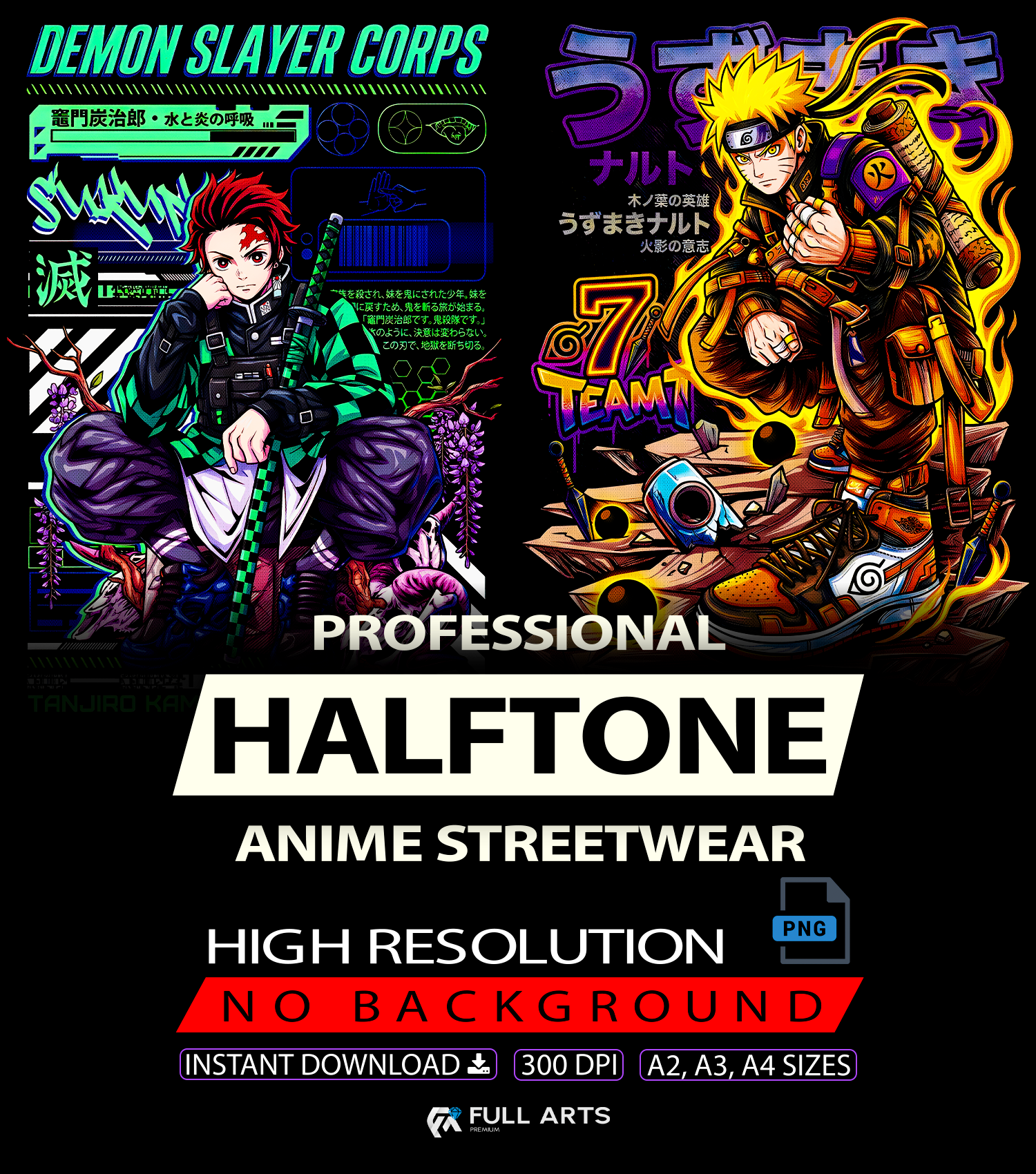 Pack Serie Ropa Urbana Anime