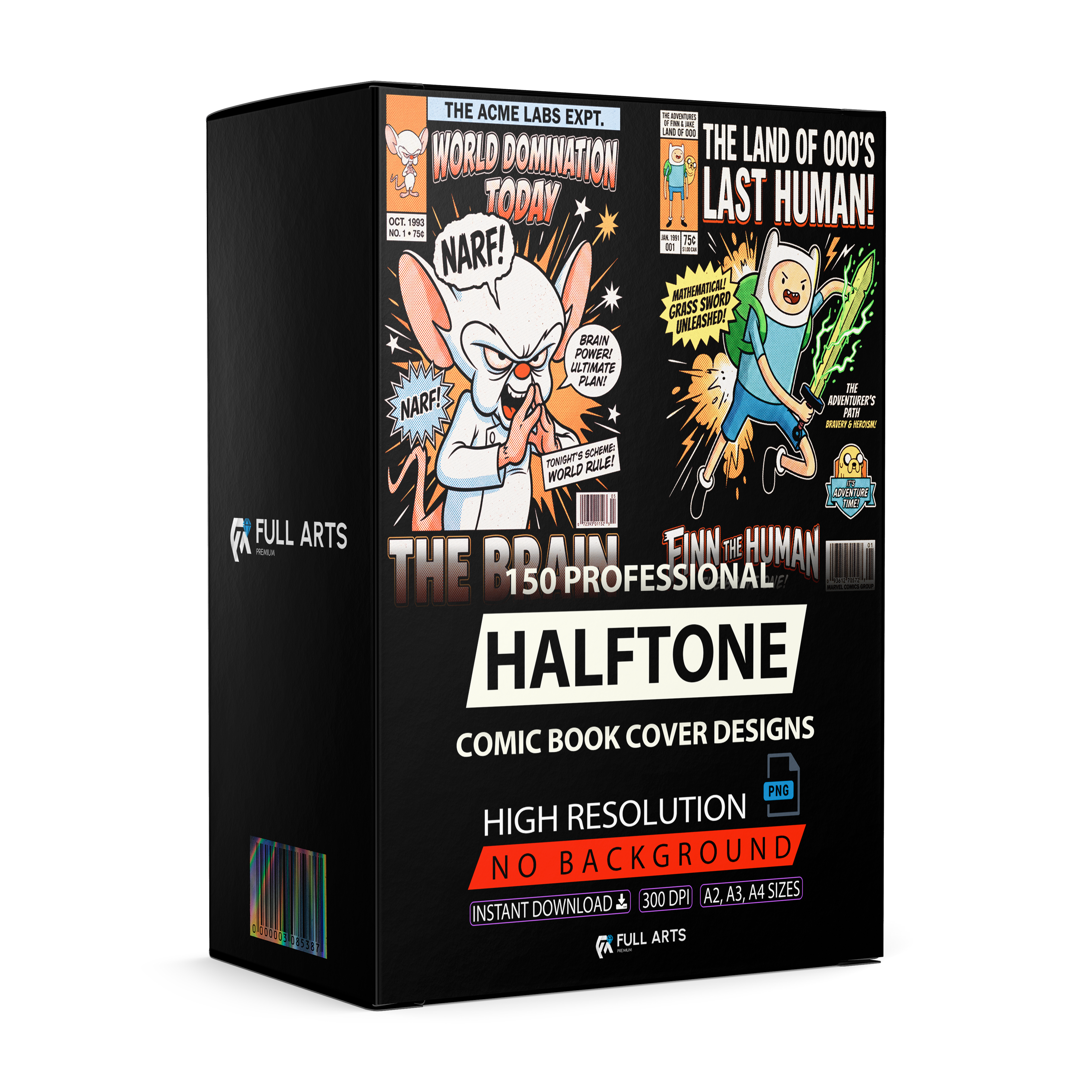 Paquete con 150 Diseños Comic Heroes HQ