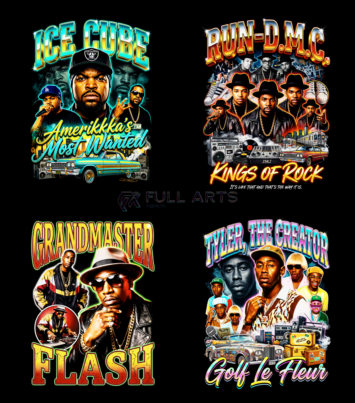 Paquete Hip Hop Bootleg Serie