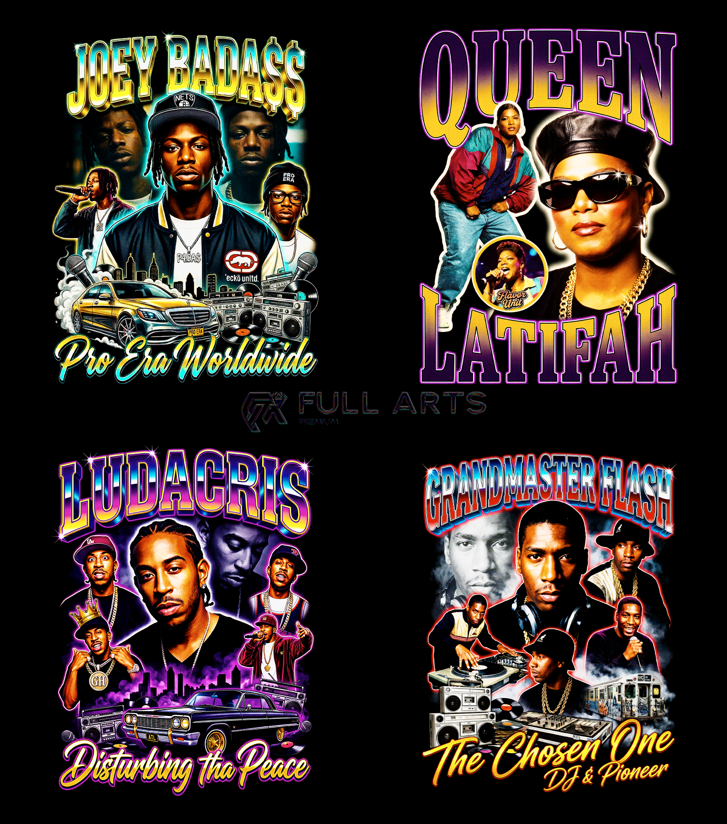Paquete Hip Hop Bootleg Serie