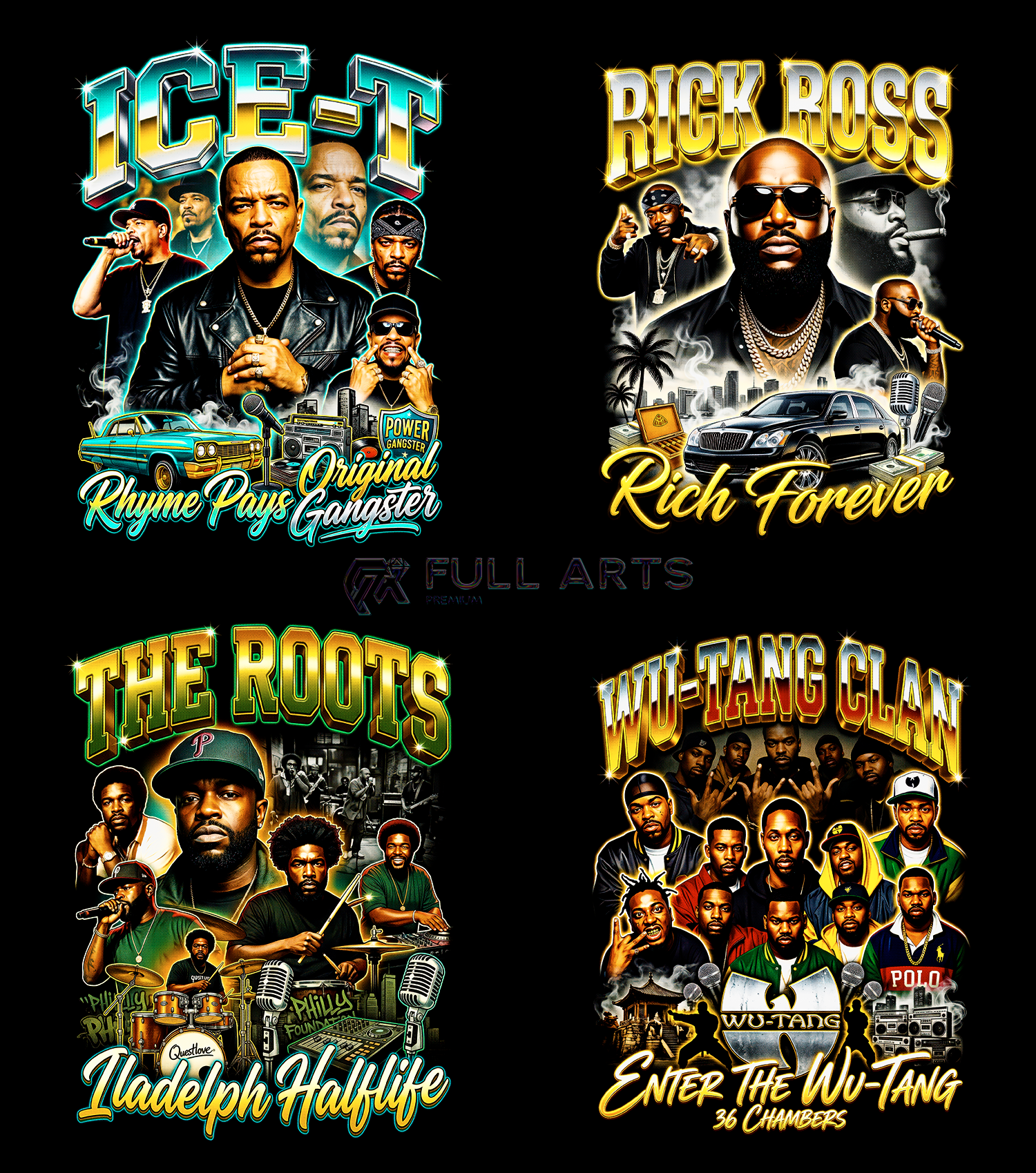 Paquete Hip Hop Bootleg Serie