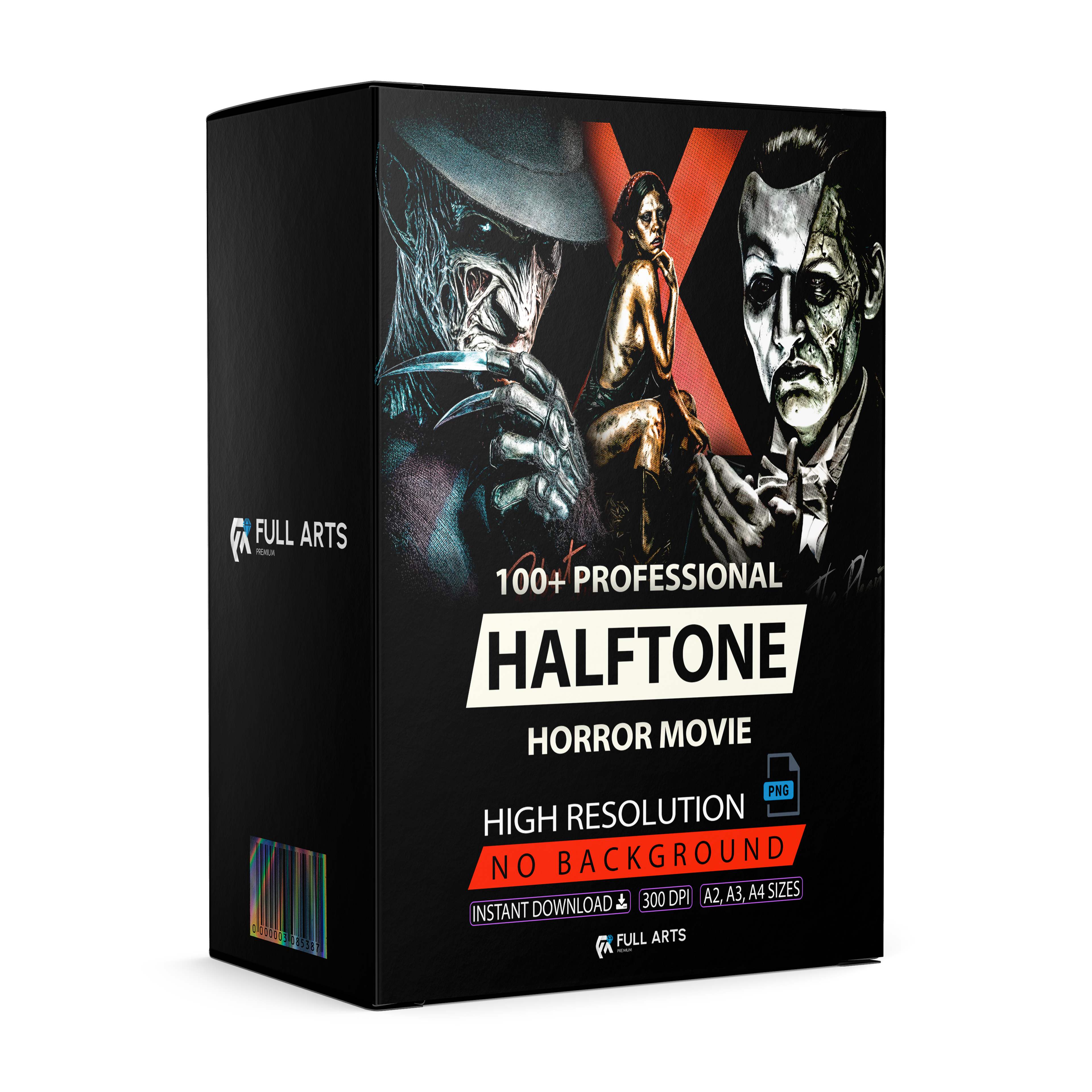 Cine Terror Pack 100+ Diseños en Semitono
