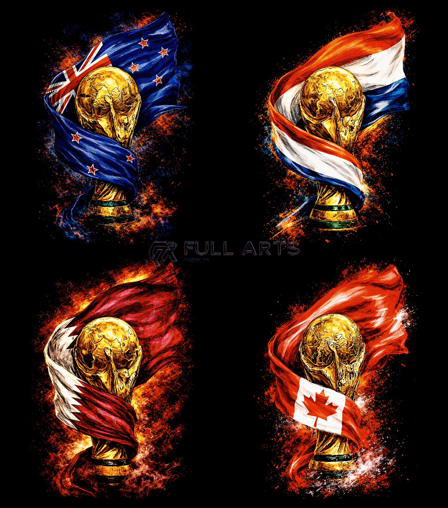 Kit completo de la Copa Mundial