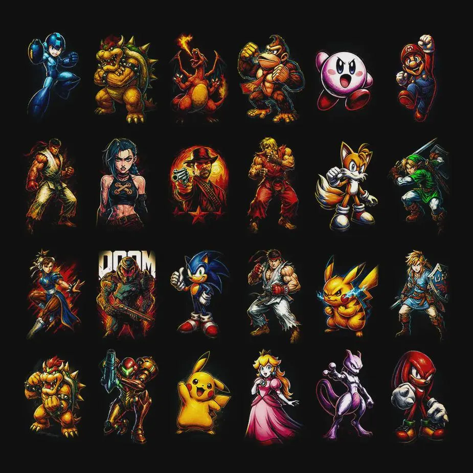 Paquete de más de 145 diseños de juegos semitonos