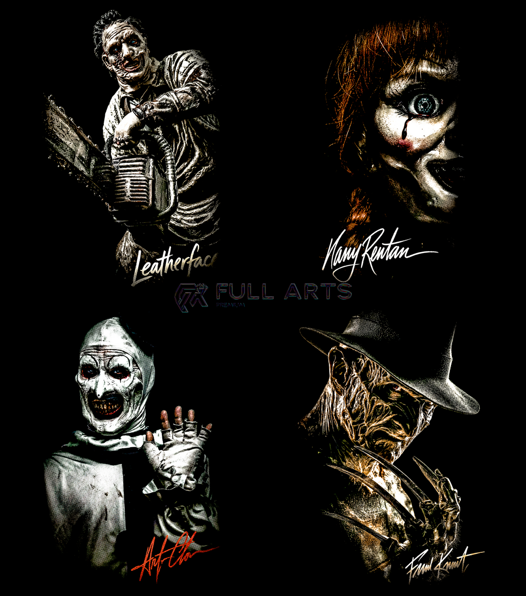 Cine Terror Pack 100+ Diseños en Semitono