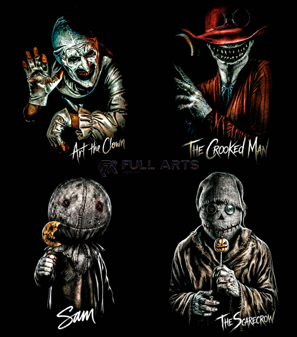 Cine Terror Pack 100+ Diseños en Semitono