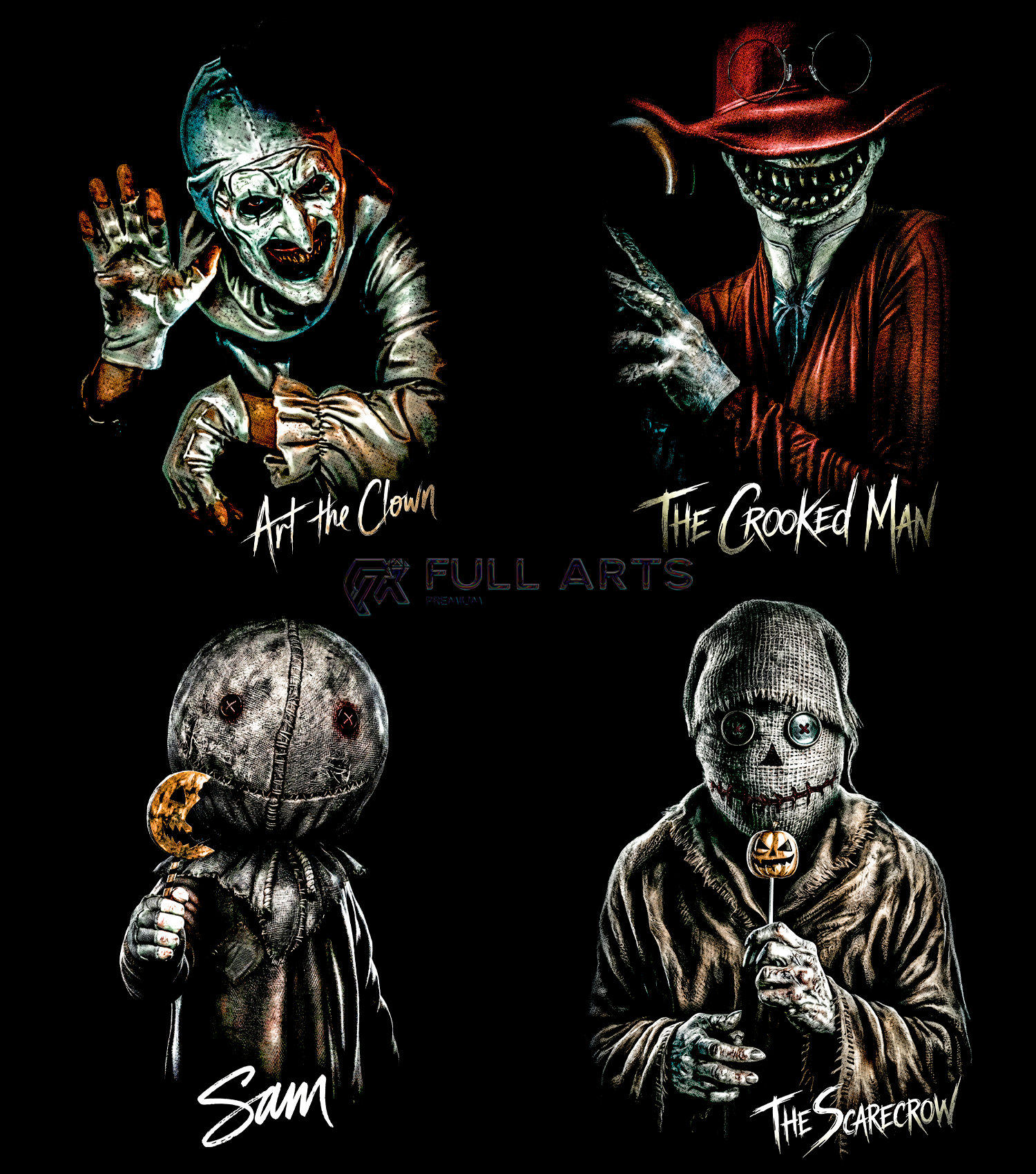 Cine Terror Pack 100+ Diseños en Semitono