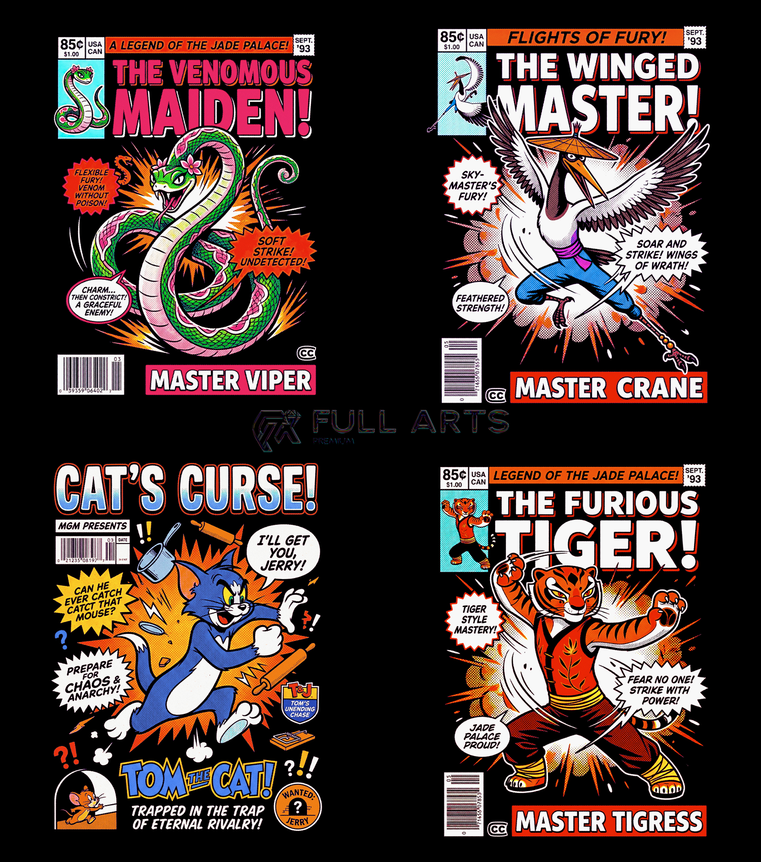 Paquete con 150 Diseños Comic Heroes HQ
