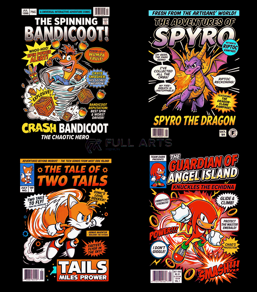 Paquete con 150 Diseños Comic Heroes HQ