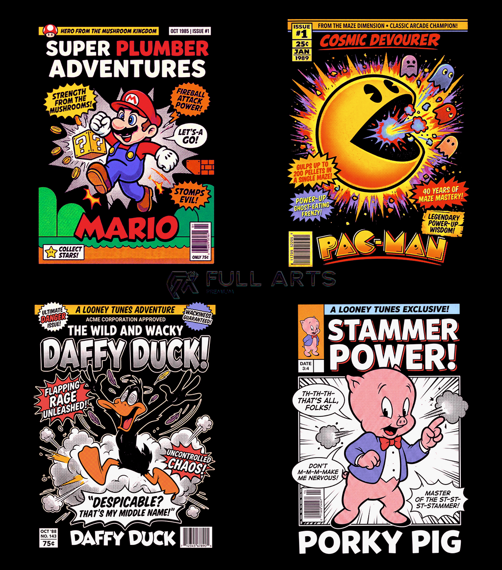 Paquete con 150 Diseños Comic Heroes HQ