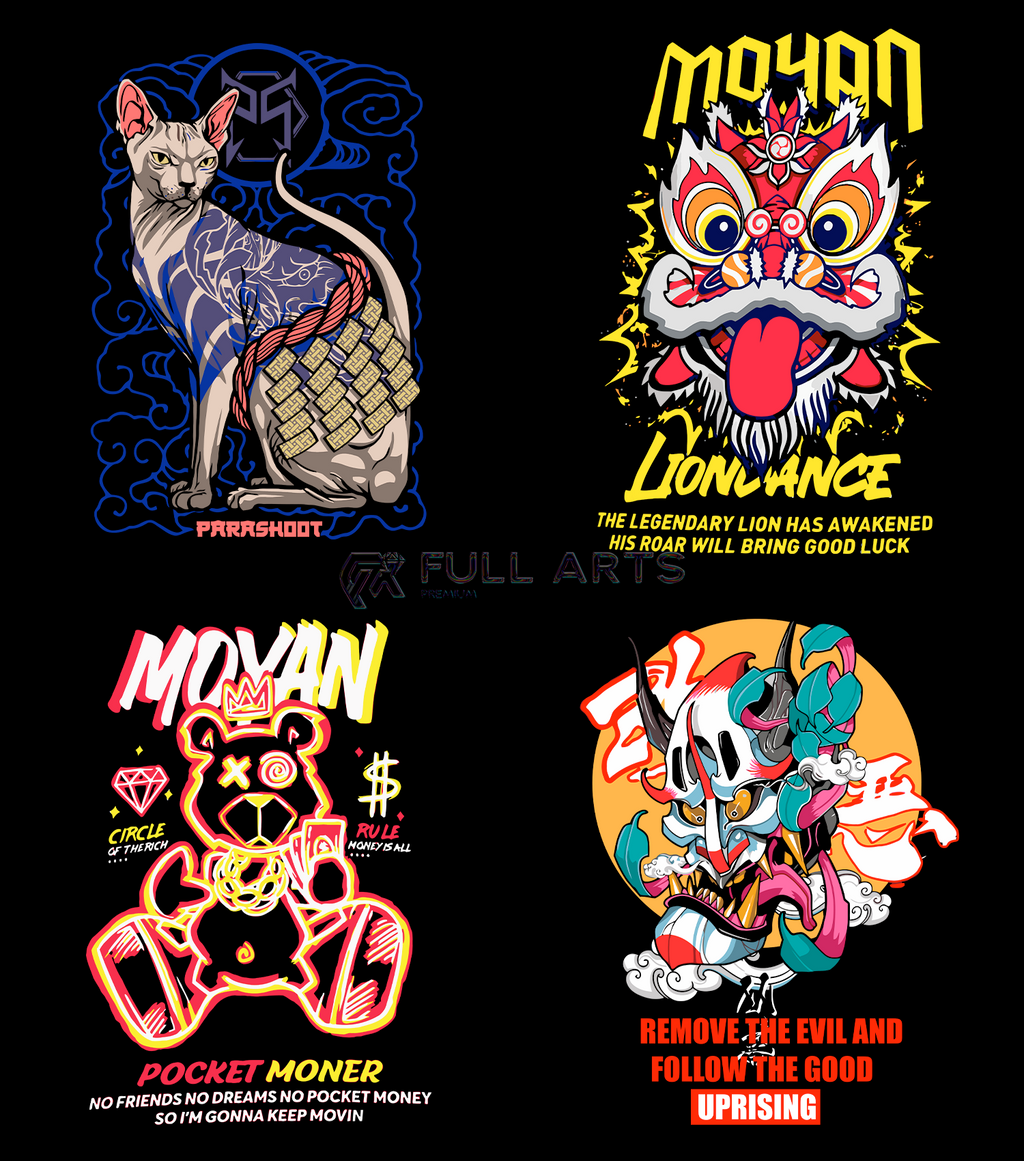 Paquete de ropa urbana VOL. 1: archivos PNG y .AI