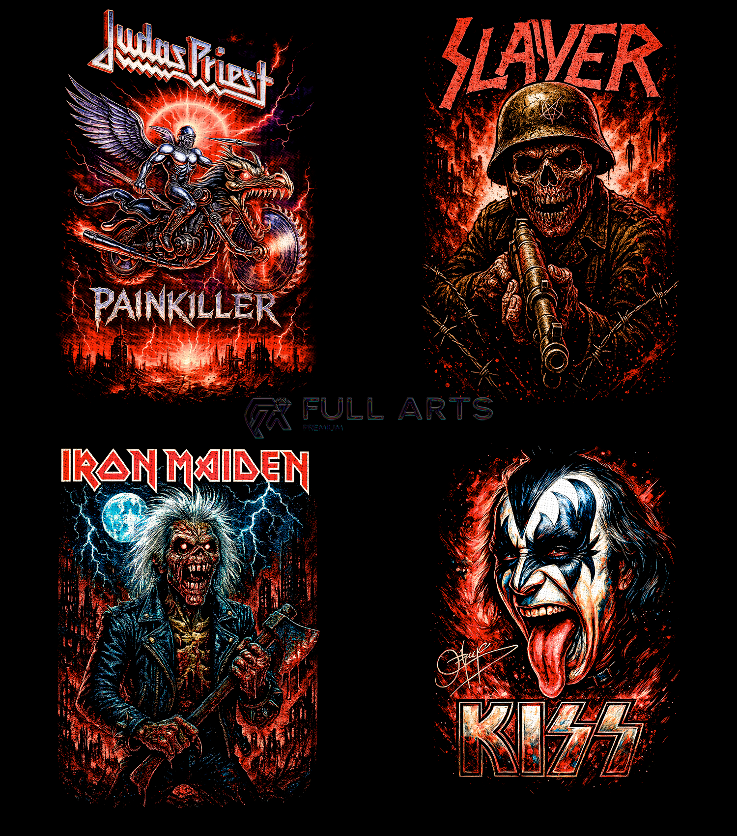 Paquete de más de 120 Diseños Halftone Rock