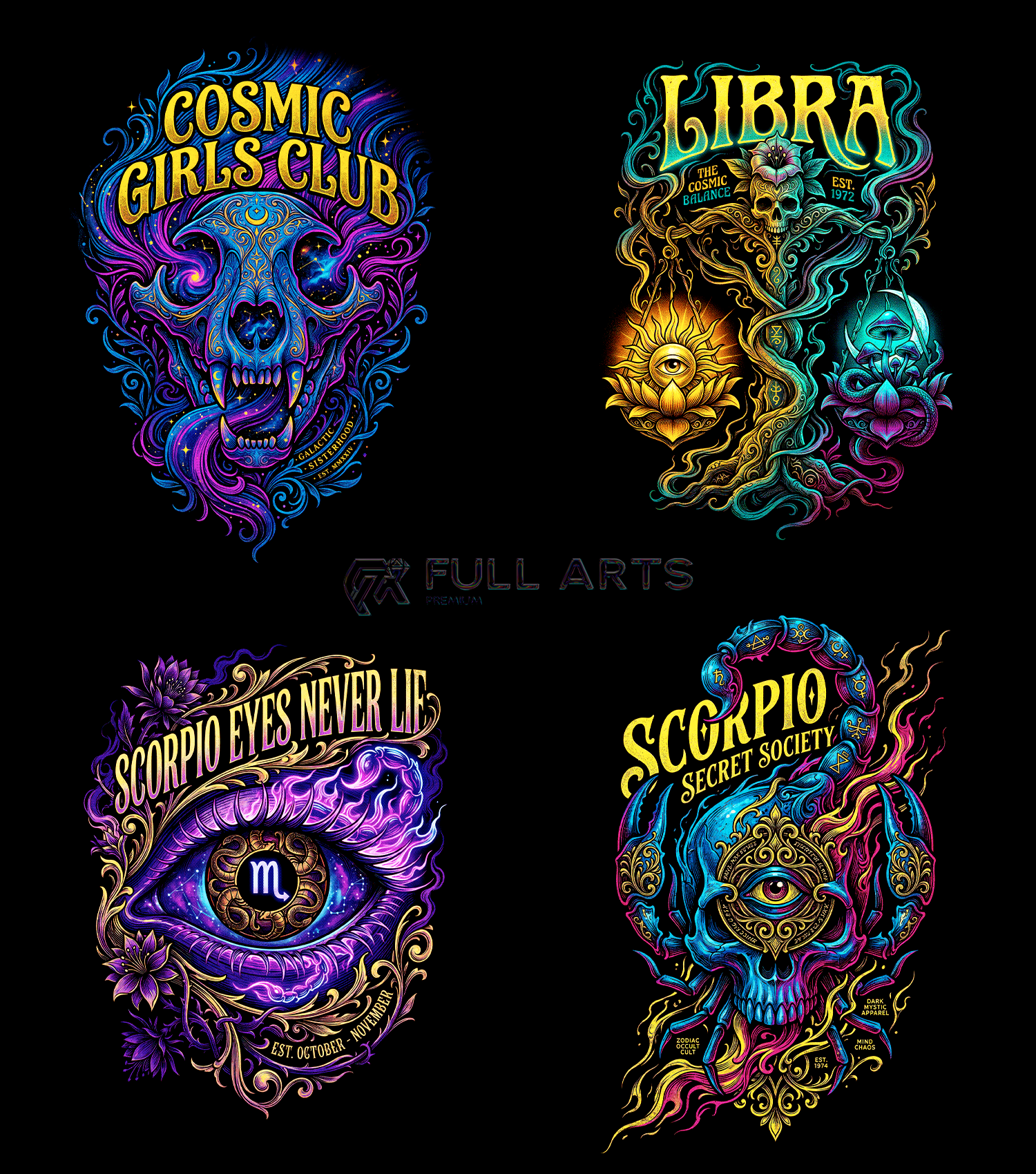 Paquete Zodiac En Semitono