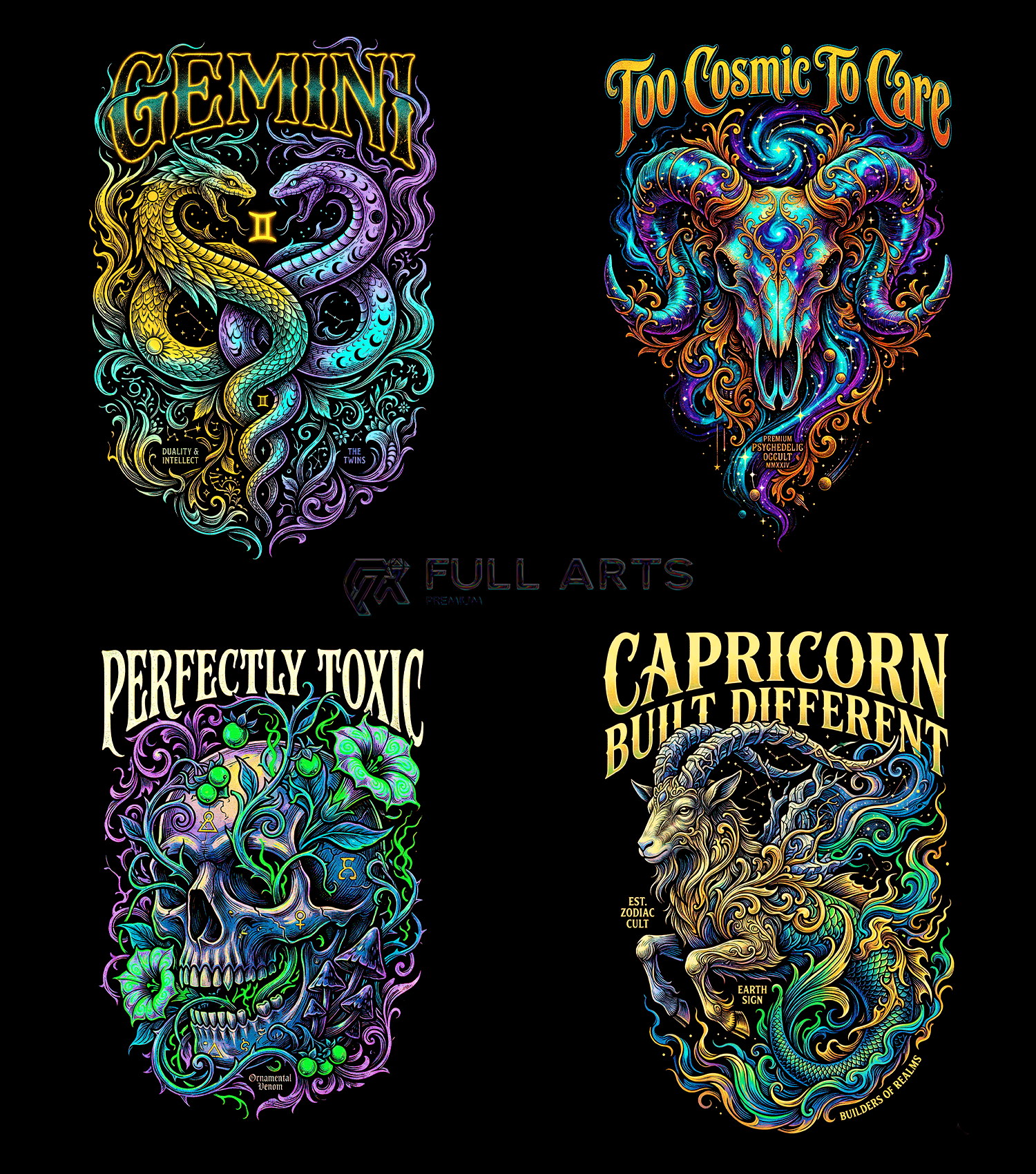 Paquete Zodiac En Semitono