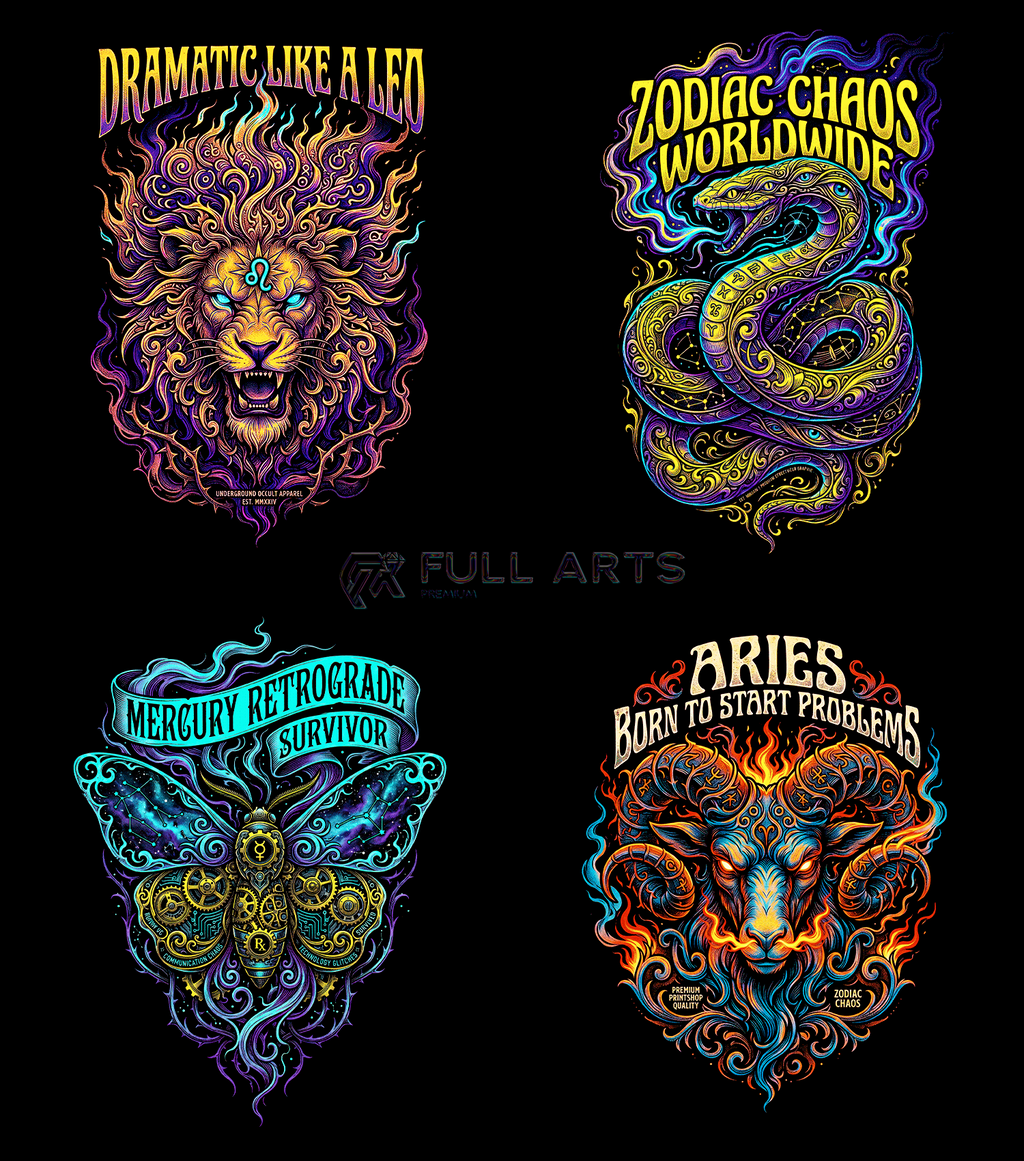 Paquete Zodiac En Semitono