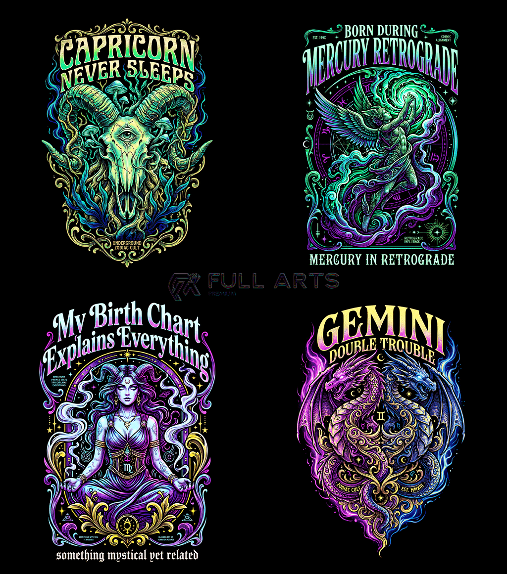 Paquete Zodiac En Semitono