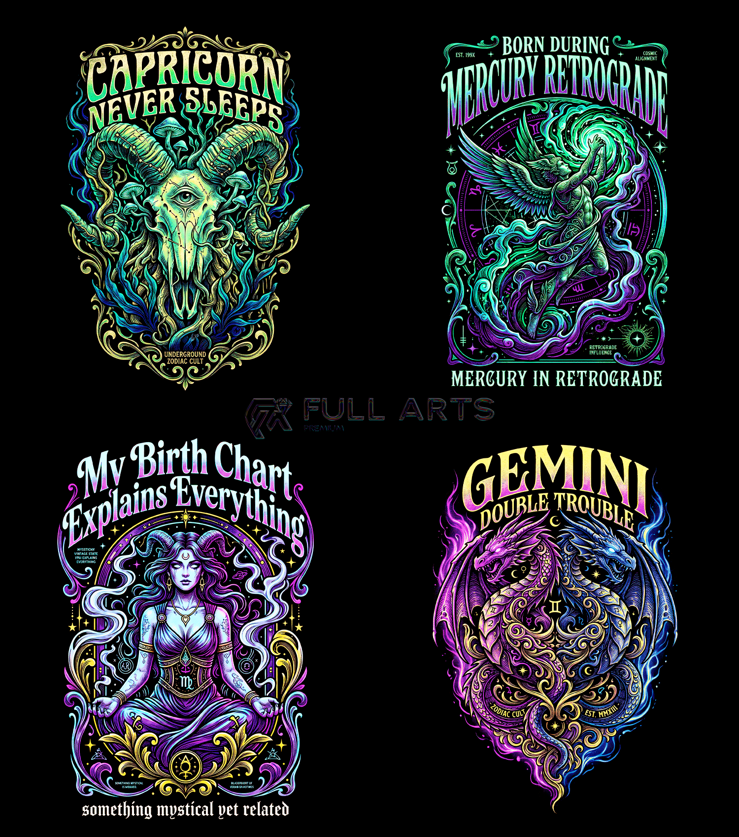 Paquete Zodiac En Semitono